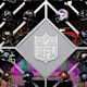 Jan 27, 2020; Miami, Florida; USA; General overall view of the NFL Shield logo and helmets at the NFL Experience at the Miami Beach Convention Center.